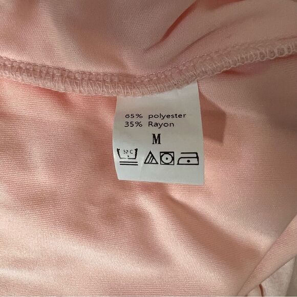 Lillusory Pink Sleeveless Front Wrap Dress - Picture 5 of 5